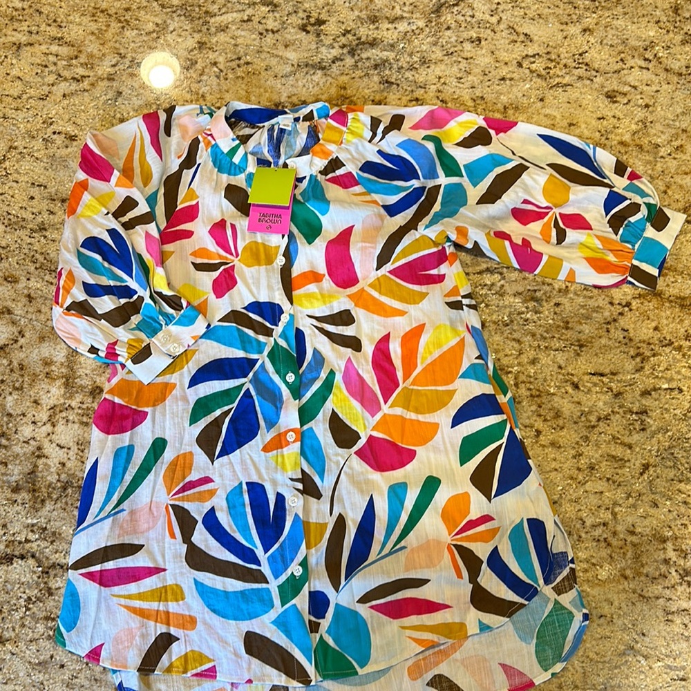 Tabitha Brown Pool/Beach cover up